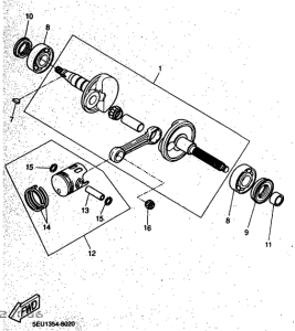 YH50 Ciguenal. pistun