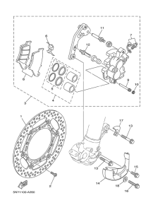  Передний суппорт