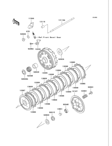 VN750 Бендикс