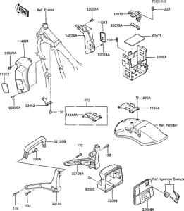 EN450 Короб для АКБ