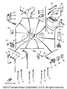 TW200 Электрика