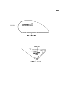 ZR1100 Наклейки