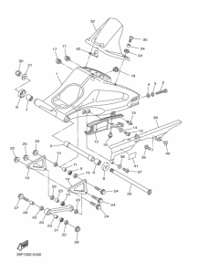 FZ8-S Задний рычаг и подвеска