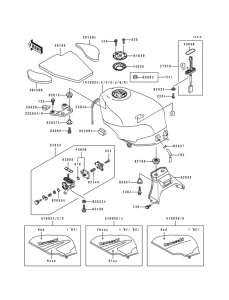 ZX600 Tank fuel