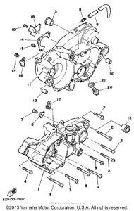  Картер двигателя