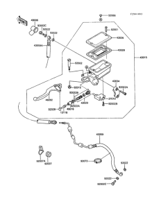 ZX1000 Цилиндр сцепления