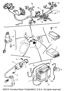 XT600EA Электрика