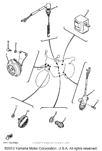 XT550K Электрика