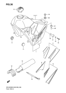 DR-Z400 Tank fuel