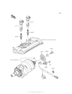 EX650 Система зажигания