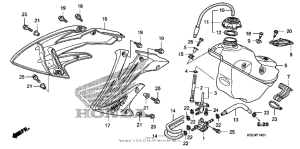  Топливный бак