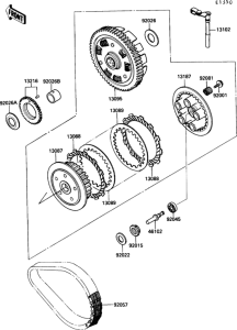 EN450 Сцепление