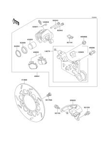  Задний тормоз