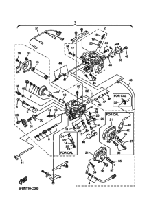 XVS650 Carburetor assy