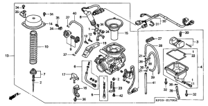 FES250 Carburetor assy
