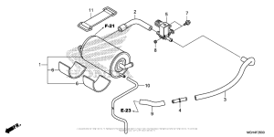 VFR1200X (DCT) Канистра осушителя