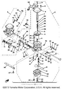 XS400_2F - 1979 Карбюратор