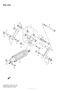 VZR1800Z Rear Cushion Lever (Vzr1800L4 E28)