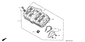  Крышка головки цилиндров