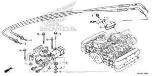 GL1800 Reverse Shift Actuator