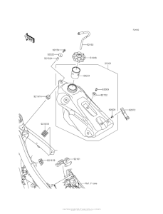  Топливный бак