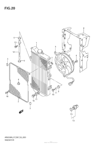 AN650 (ABS) Радиатор