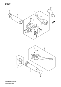 VZR1800 Рулевой рычаг