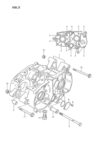 DS80 Картер двигателя