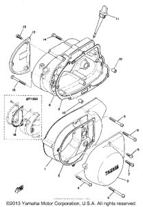 DT125B Боковые крышки