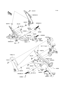 EX650 Подножки