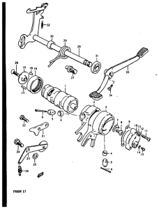 FR80 Переключение передач