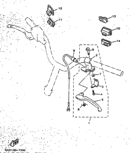 YN50 Interruptor  manillar&palanc