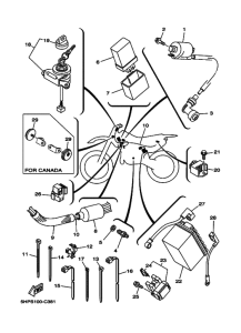 TTR125LE Equipo electrico