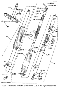  Передняя вилка