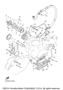 SR400 Масляный насос