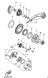 CW50RS Стартер