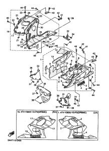 YZF600R YZF600RM Cowling comp