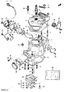 RG125 Цилиндр