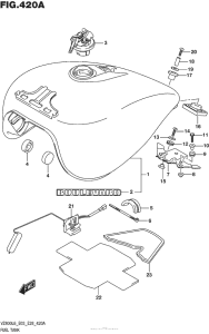 VZ800 Fuel Tank (Vz800L6 E03)
