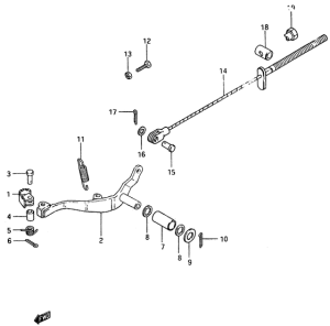 RM500 Передний суппорт