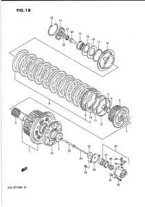 GSX-R1100 Бендикс
