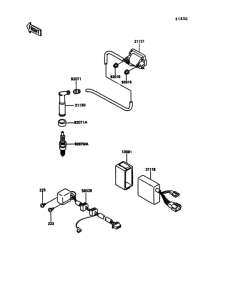 KL600 Система зажигания