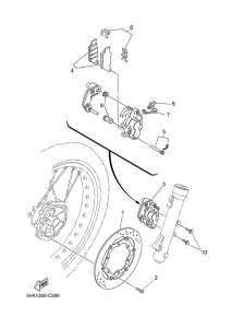  Передний суппорт