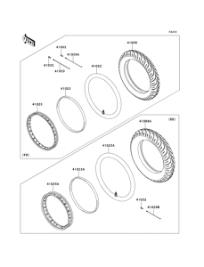 KLX125 Покрышки