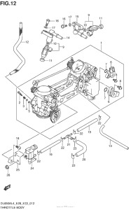 DL650 (ABS) Throttle Body (Dl650Al4 E33)