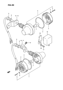 TS185 Поворотники