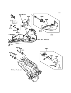 EX250 (ABS) テールライト