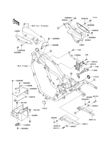 VN250 Короб для АКБ
