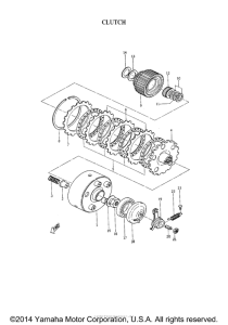 YM1S Сцепление