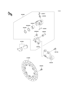  Задний тормоз